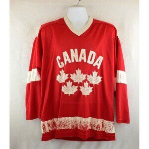Vintage Five Leaf Canada Hockey Jersey (XL)